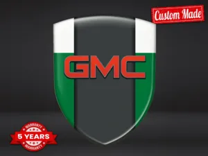 GMC Adesivi Lunotto Posteriore Auto Corsa Brillanti Lusso
